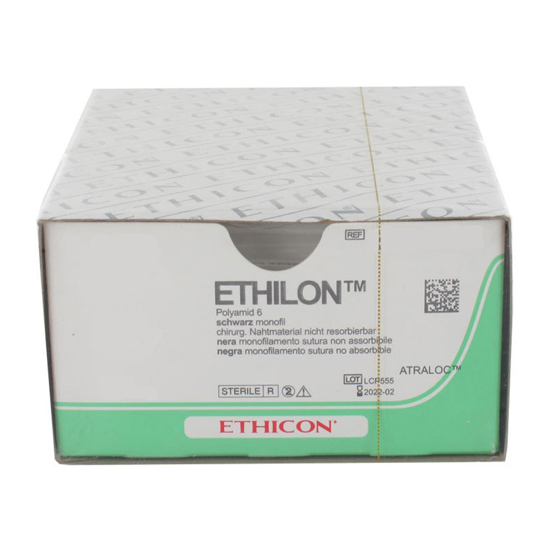 SUTURA 660H ETHILON Cal. 6-0 Ago FS-3 Filo 45 Cf da 36 fili