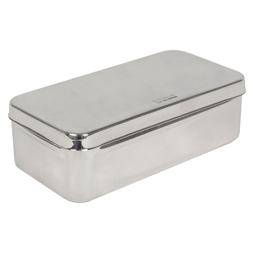 SCATOLA IN ACCIAIO INOX cm. 20x10x6h