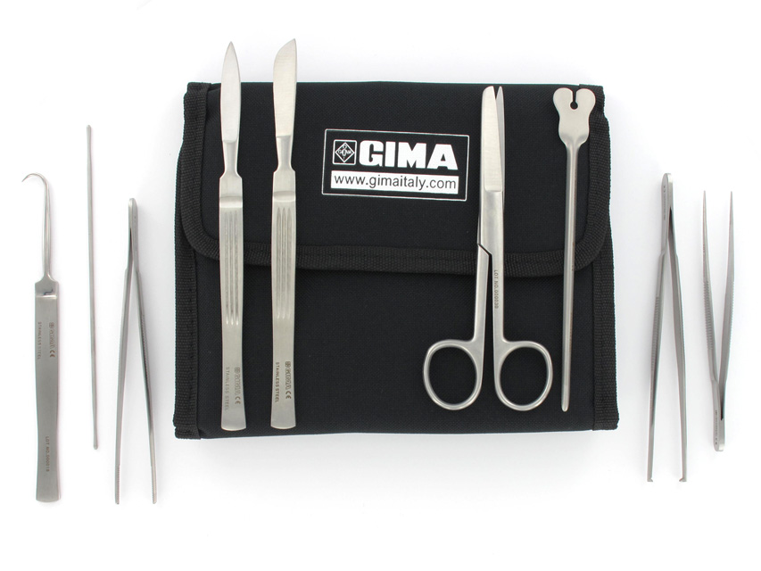 TROUSSE 9 FERRI CHIRURGICI 