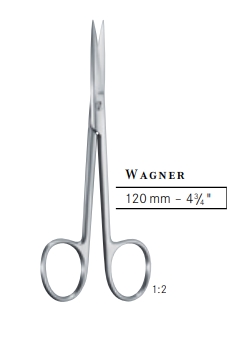 FORBICI WAGNER RETTA DENT. cm 12