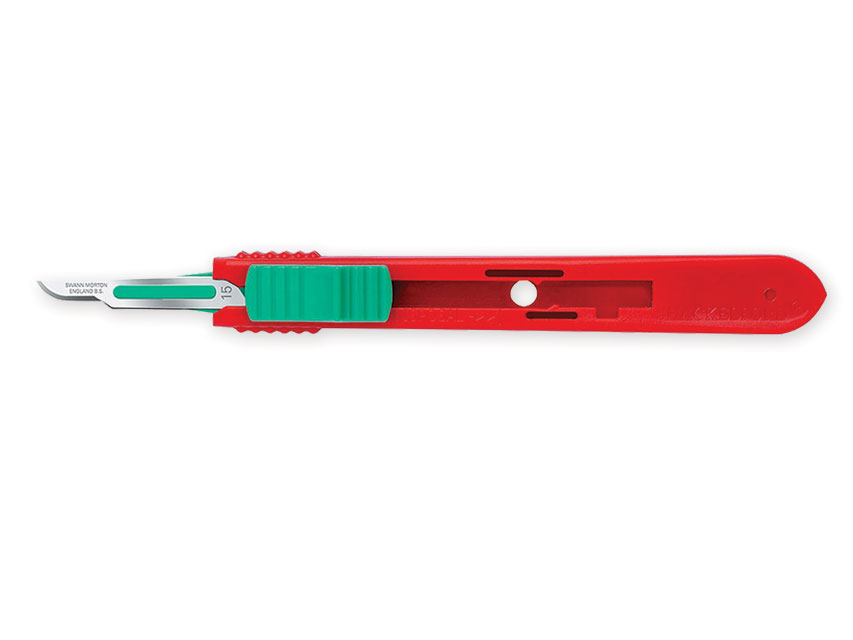 BISTURI DI SICUREZZA SWANN-MORTON LAMA INOX N.15 STERILE CF 25 PZ