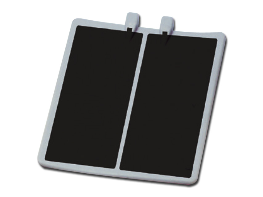 PLACCA GOMMA BIPARTITICA cm. 20x15