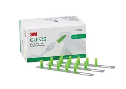 TAPPINI DISINFETT. CUROS TIPS Luer M - 40 strisce da 5 Cf 270 Pz