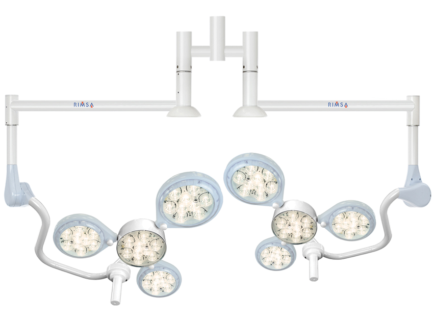 LAMPADA LED QUATTROLUCI - a soffitto, doppia